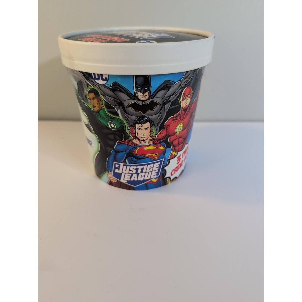 DC Mens Size 6-12 Multi Color Justice League Graphic Crew Socks 3‎ Pairs NEW